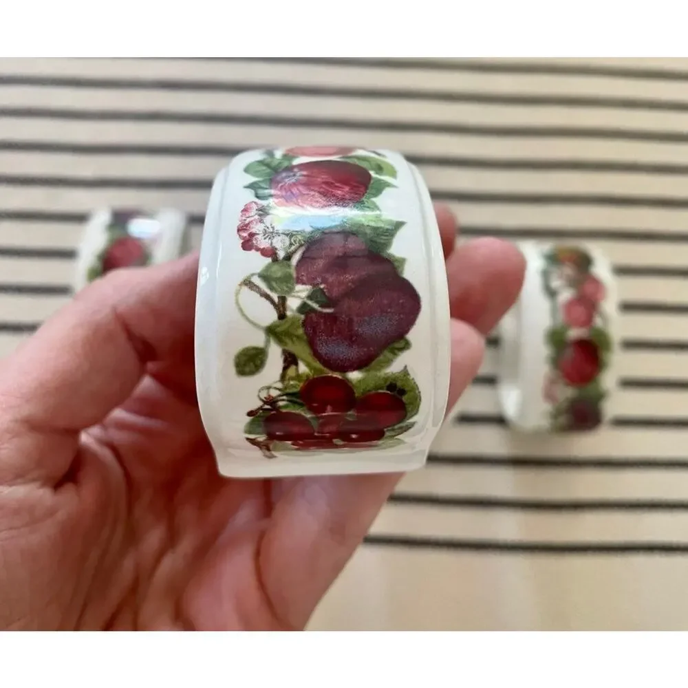 Portmeirion Pomona Napkin Rings Set/5